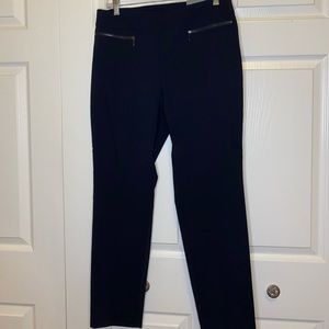 NWT Van Heusen Black Stretch ankle length pants